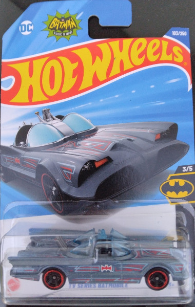Hot Wheels TV Series Batmobile HW Batman Series New Release Case E 2025