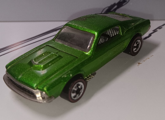 Hot Wheels Green Custom Mustang 1993 Vintage Collection Series