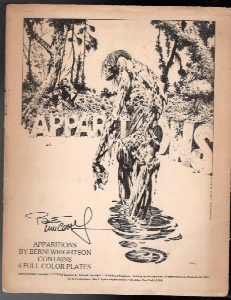 Image for Berni Wrightson "Apparitions" Portfolio 1978-signed