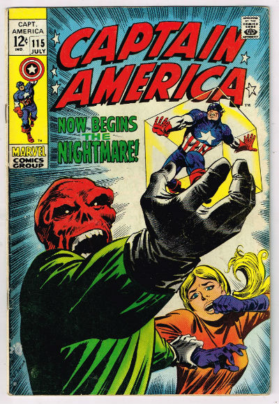 Image for CAPTAIN AMERICA #115 1969 | VOLUME 1 | MARVEL