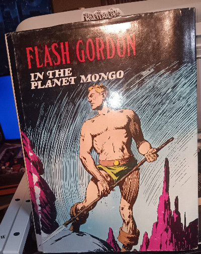 FLASH GORDON IN THE PLANET MONGO Vol. 1 (Nostalgia 1974) Hardcover DJ 1st Print