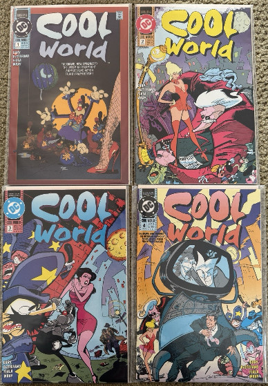 Cool World #1-4 Complete Set 1992 DC Comics