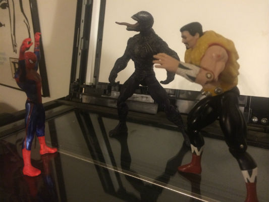 Image for Nice set of 3 Marvel action figures;Spider-man,Kraven and Venom