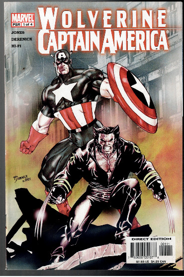 Wolverine Captain America #1 2004 Marvel We Combine