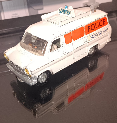 Dinky Ford Transit Van Police Accident Unit Diecast Made in England