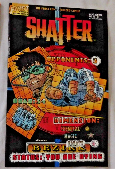 Shatter #10 First Comics