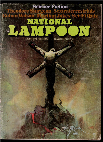 National Lampoon Magazine #27 June 1972 Frank Franzetta collector copy