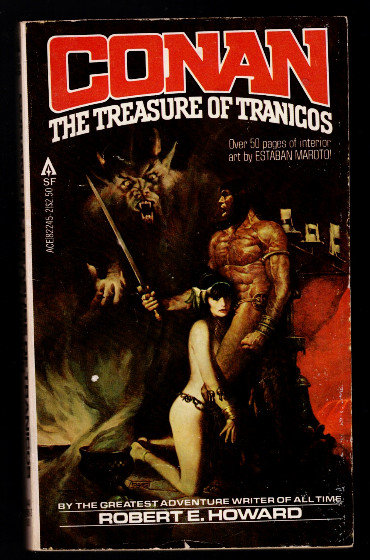 Conan: Treasure of Tranicos by L. Sprague de Camp and Robert Ervin Howard (1980 PB)