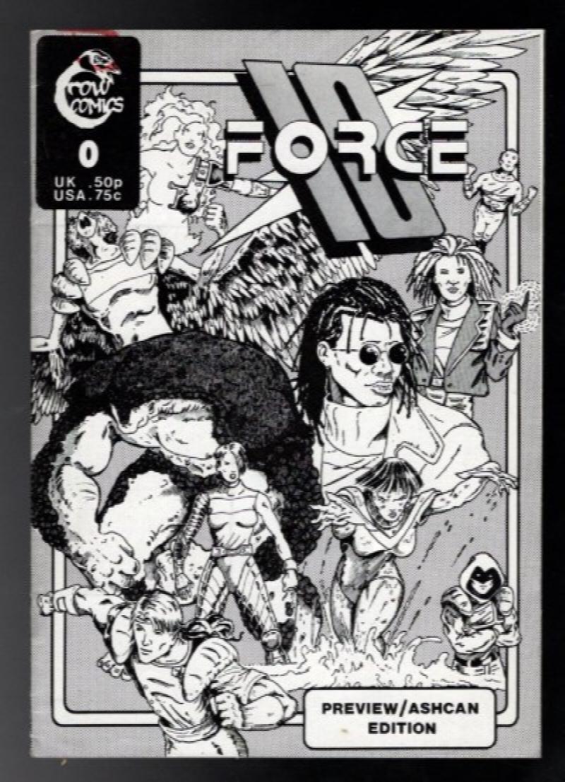 Image for crow comics 10 force #0 ashcan