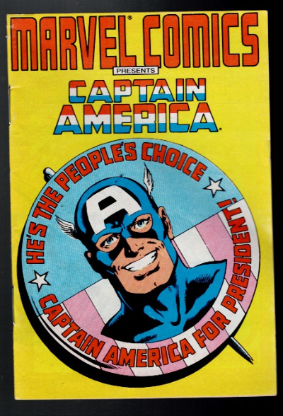 Marvel Comics presents Captain America he's the people's choice 1987