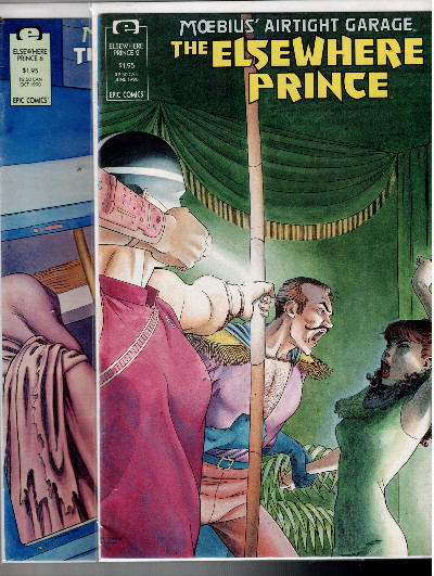 The Elsewhere Prince #3 (1990) Marvel Epic VF Moebius