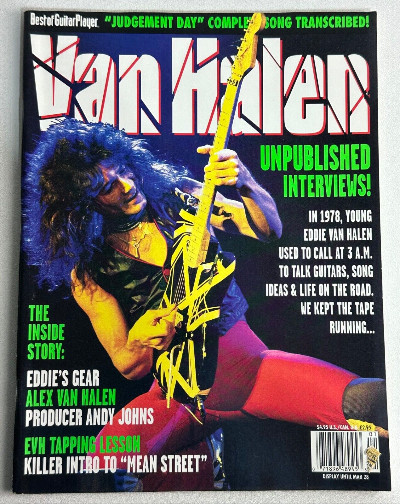 Best Of Guitar Player Magazine - Eddie Van Halen EVH - Rare Vintage 1993