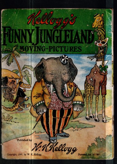 Kellogg's Funny Jungleland Moving Pictures W. K. Kellogg 1909 Illustrated