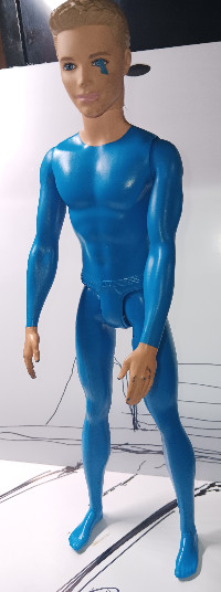 Ballet Bill: I have no idea who this figure is from Mattel 2009.