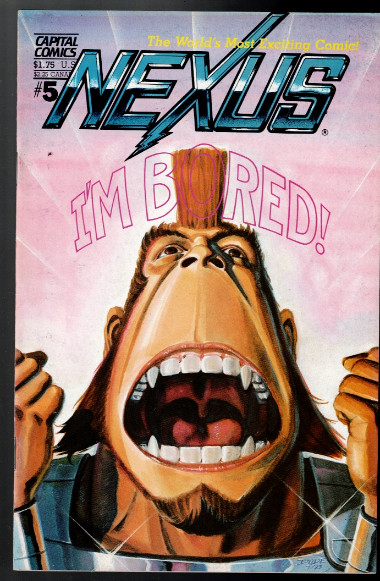 Nexus Vol. II #5 and #6 1983 Capital Comics
