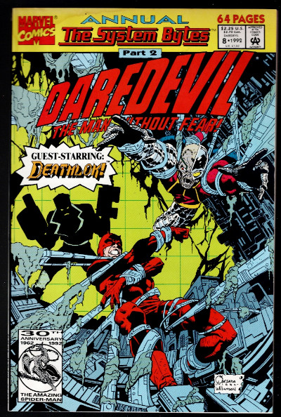 Daredevil Annual #8 ; Marvel System Bytes Deathlok - we combine