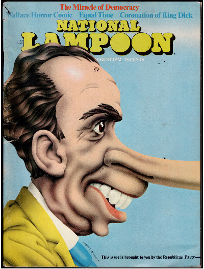 National Lampoon August 1972 Jeff Jones Don Perrin Art