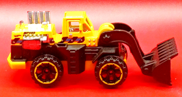 Hot Wheels Wheel Loader #008 HW '14 City Yellow