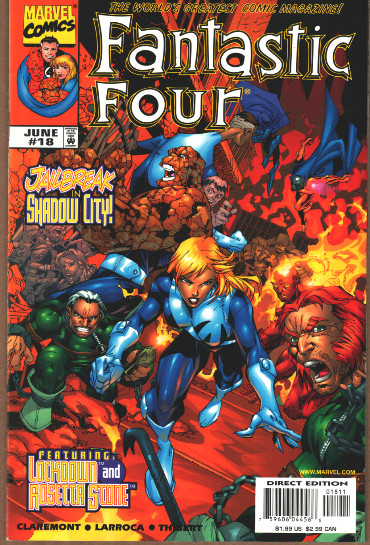 Have one to sell<br/>Sell now<br/>Fantastic Four #18 Marvel Comics 1999 Claremont & Larroca THE THING