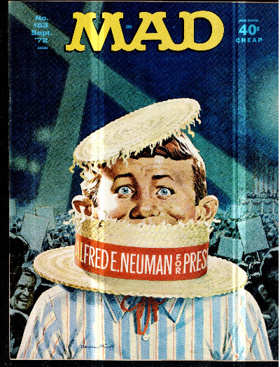 MAD Magazine #153 Sept. 1972