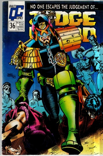 Judge Dredd 1989 #35 and #36