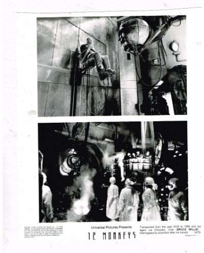 Image for 12 Monkees 8"x10" B&W Photo showing the world in 203