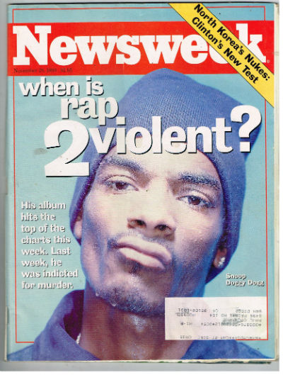 Image for Snoop Dogg in Newsweek