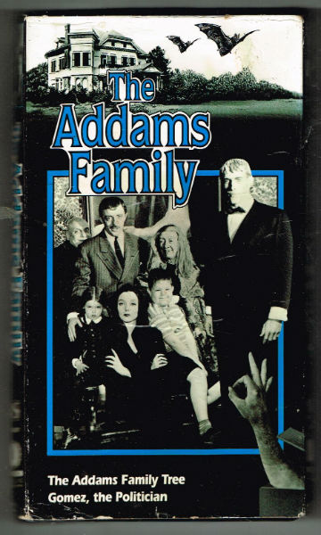 Image for The ADDAMS family on VHS: 1.the addams family tree 2.Gomez,the politician