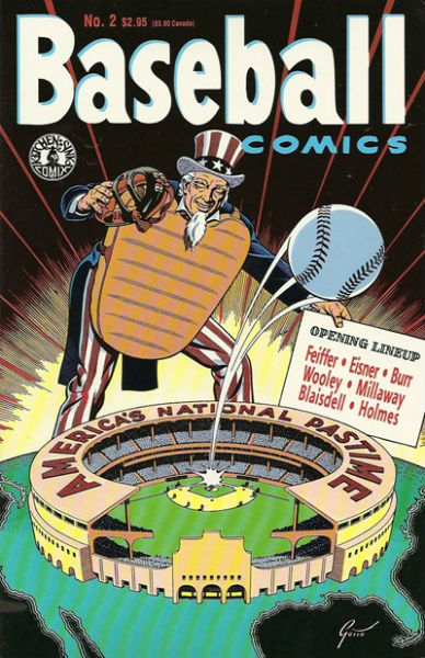 Image for BASEBALL COMICS #2 1991-1992 | ONE-SHOT | KITCHEN SINK