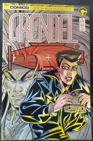 Grendel #2 1986 comico Comic Book b&b
