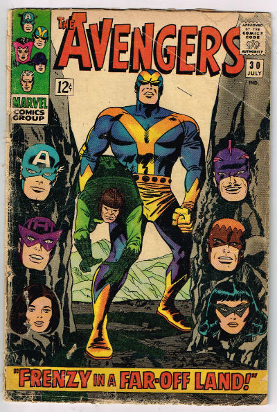 Image for AVENGERS #30 1966,July | VOLUME 1 | MARVEL