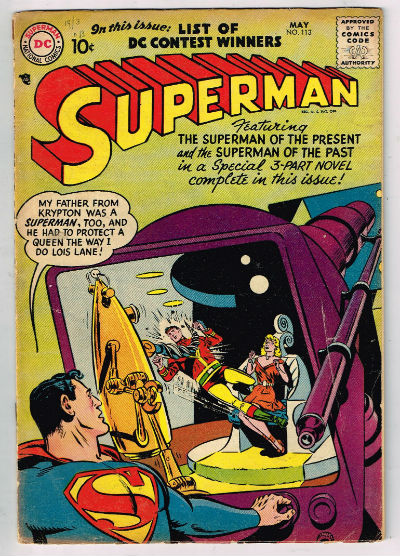 Image for SUPERMAN #113 1957,May | VOLUME 1 | DC