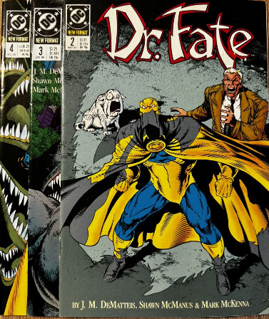DR FATE #2-#6 Very Good Condition 1989 DC COMICS