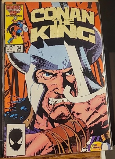 Conan the King #34 (Marvel Comics, May 1986), Excellent Condition, Combined Ship