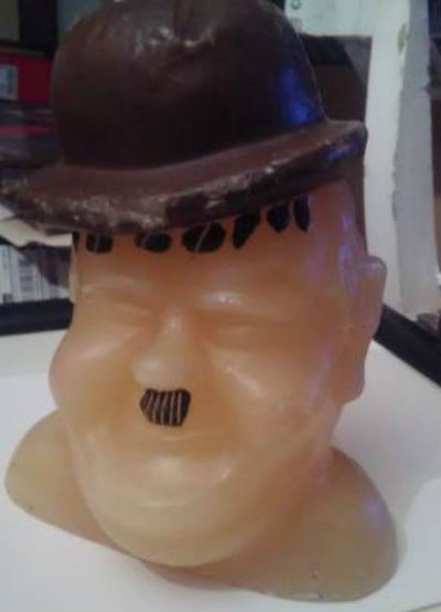 Image for Very RARE Oliver Hardy Of Laurel Hardy Vintage Candle