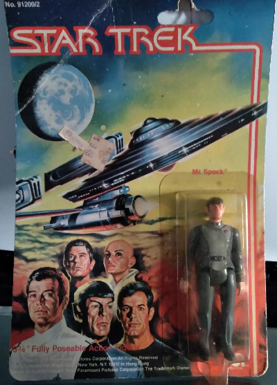 Image for 1979 Vintage Mego "STAR TREK" (Mr. Spock) 3.75" Action Figure,Sealed