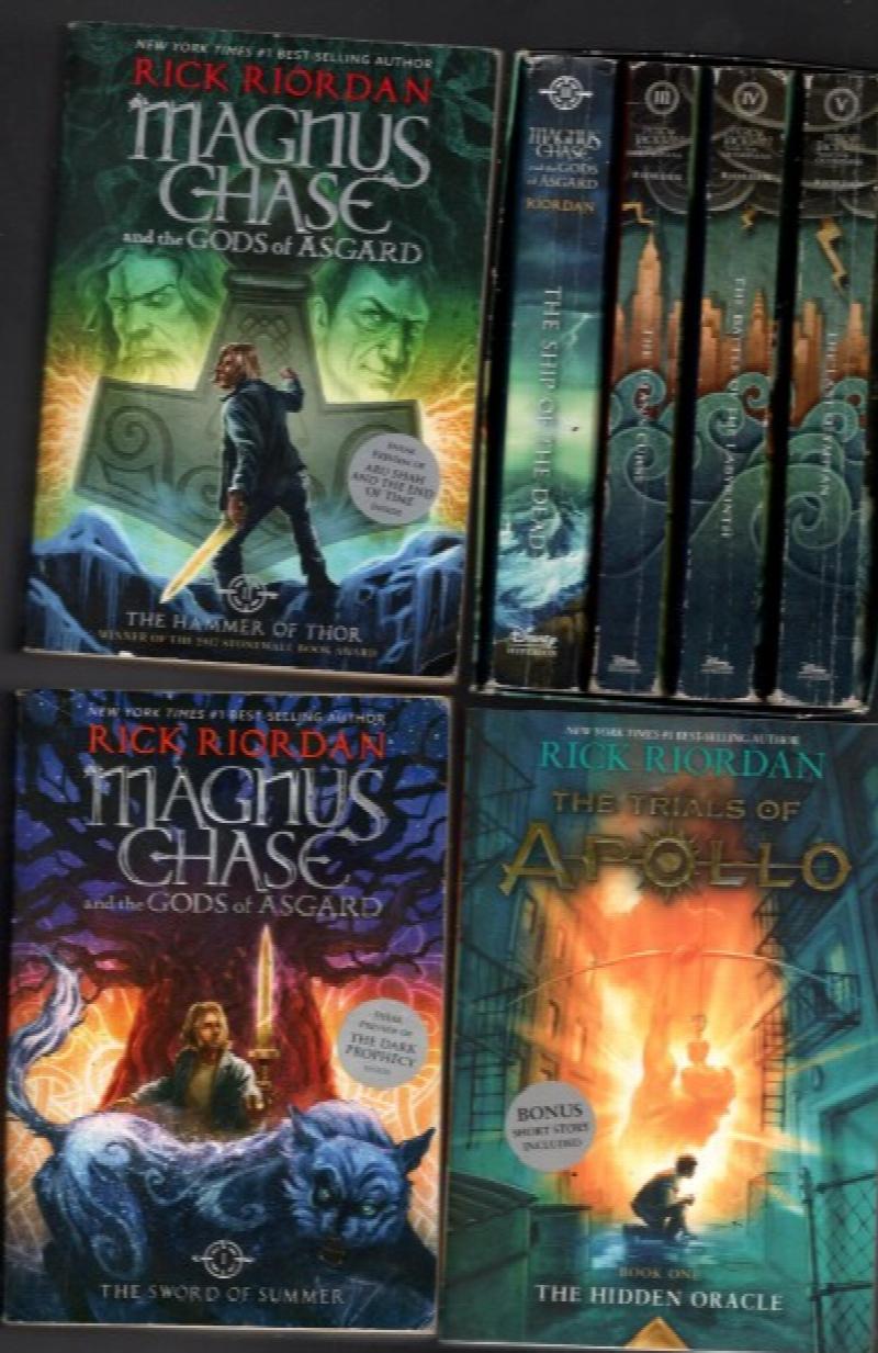 Image for 8 Books from Rick Riordan