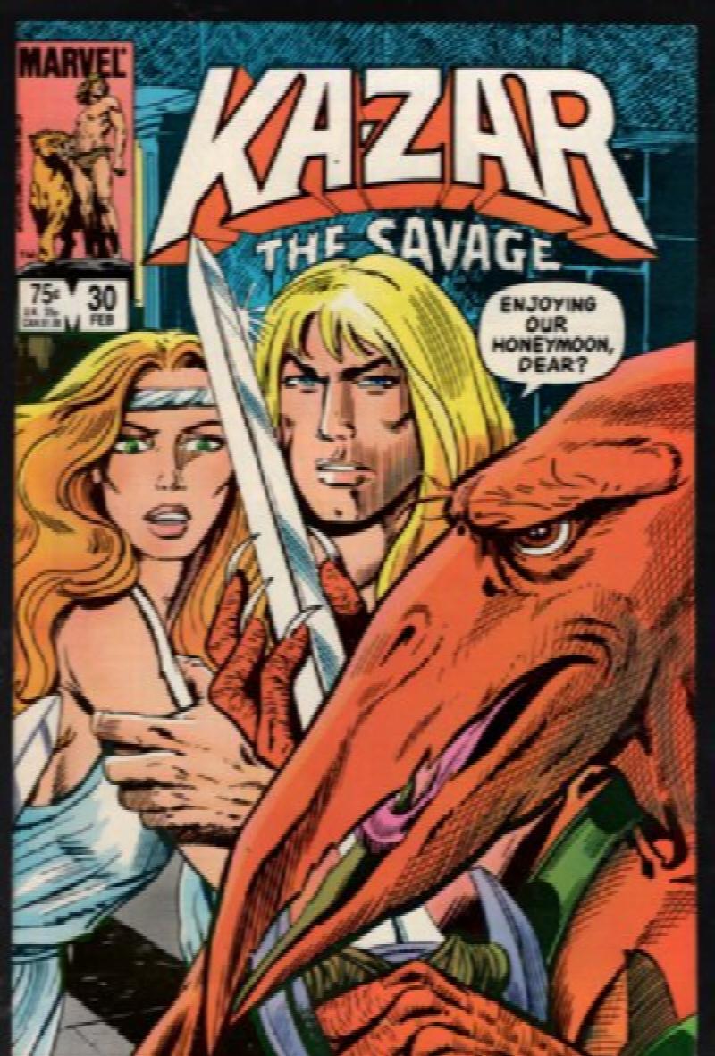 Image for Ka-Zar Comic #30 thru #34: The Savage Copper Age First Print 1984 Carlin Villamonte Marvel (lot of 5 comics)