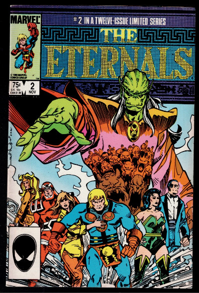 The Eternals #2 of 12 Limited Series (1985 Marvel Comics)