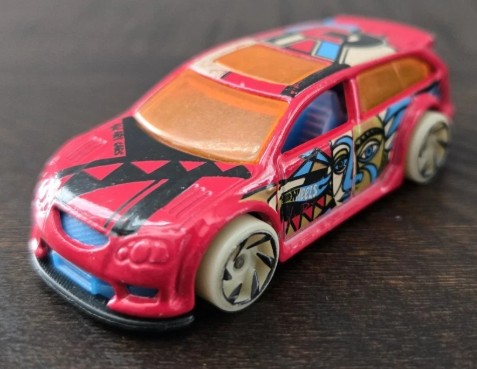 Hot Wheels 2021 HW Art Cars Audacious (Red) Car #89