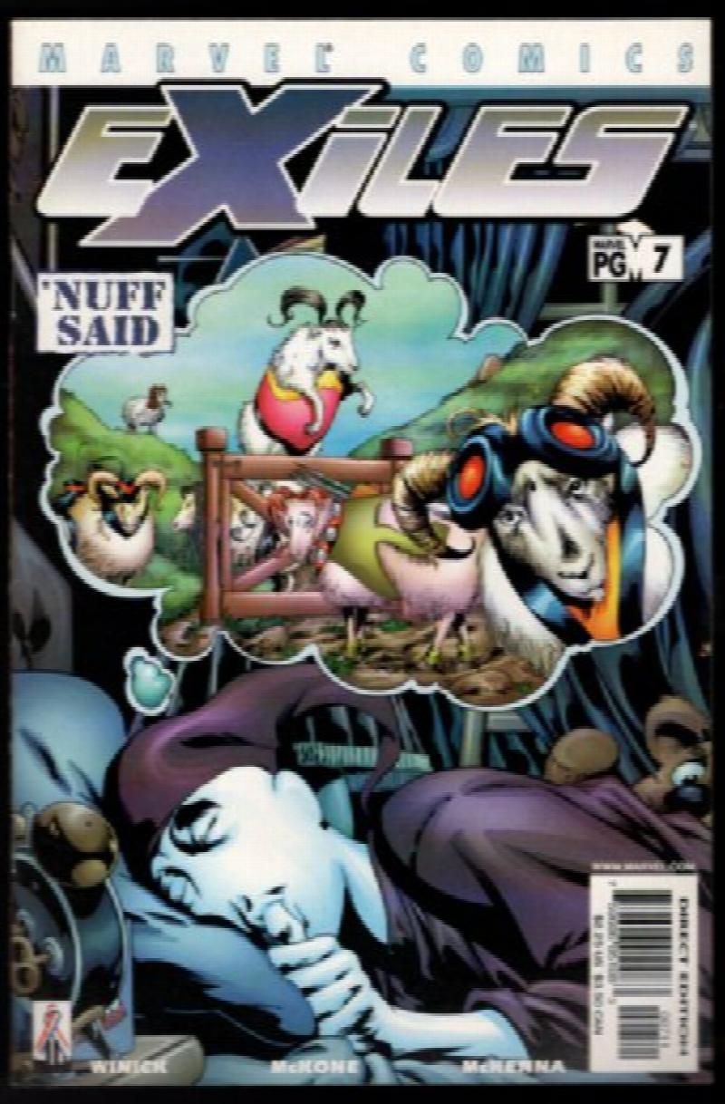 Exiles #7 (2002) ,#26 and #34 (2003)