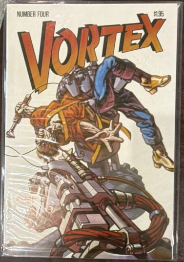Vortex #4 Comic Book Single Issue Color Boarded