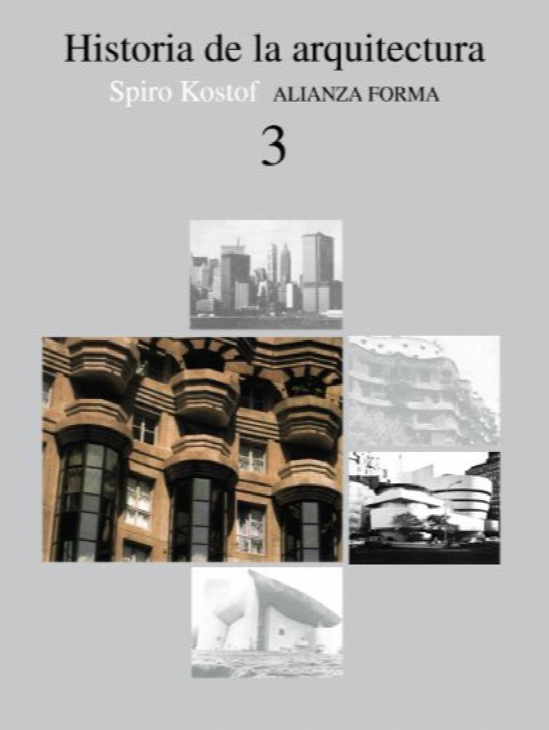 Image for Historia de la arquitectura, 3 (Alianza Forma (Af)) (Spanish Edition)