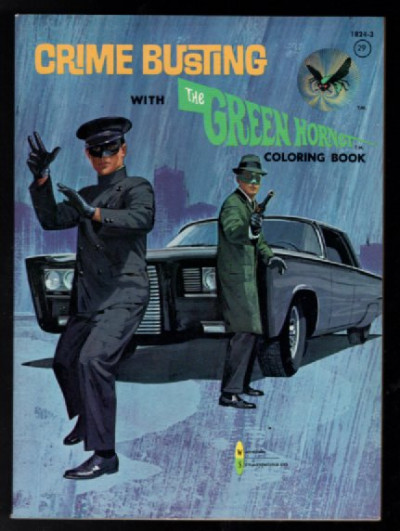 Image for  	Crime Busting With the Green Hornet Coloring Book 