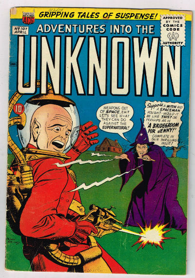 Image for Adventures into the Unknown No.107