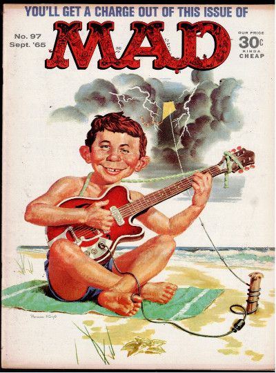 MAD Magazine Comic Book Issue #97 September 1965 Vintage