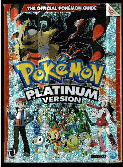 Pokemon Platinum Version The Official Pokemon Guide Book 2009