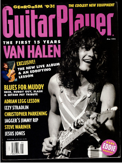 Guitar Player Magazine May 1993 VAN HALEN The First 15 Years