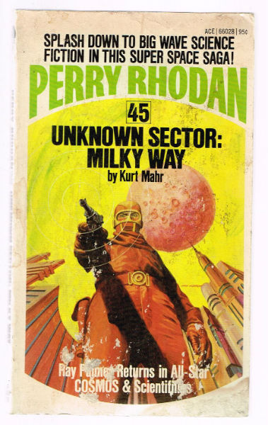 Image for Perry Rhodan #45,"Unknown sector:Milky Way"