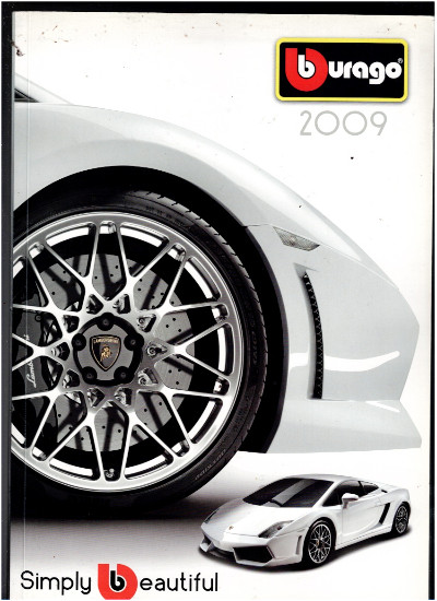 2009 Burago Full Line Model Catalog Burago Collezione